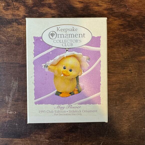 Hallmark Other - Hallmark May‎ flower 1995 Easter chick flower ornament home decor Spring Easter